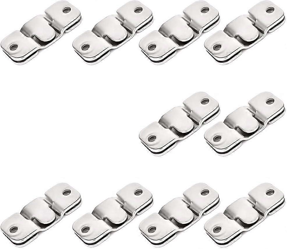 10 Pairs Picture Frame Hook Sectional Furniture Connector Bracket Flush Mounting Bracket