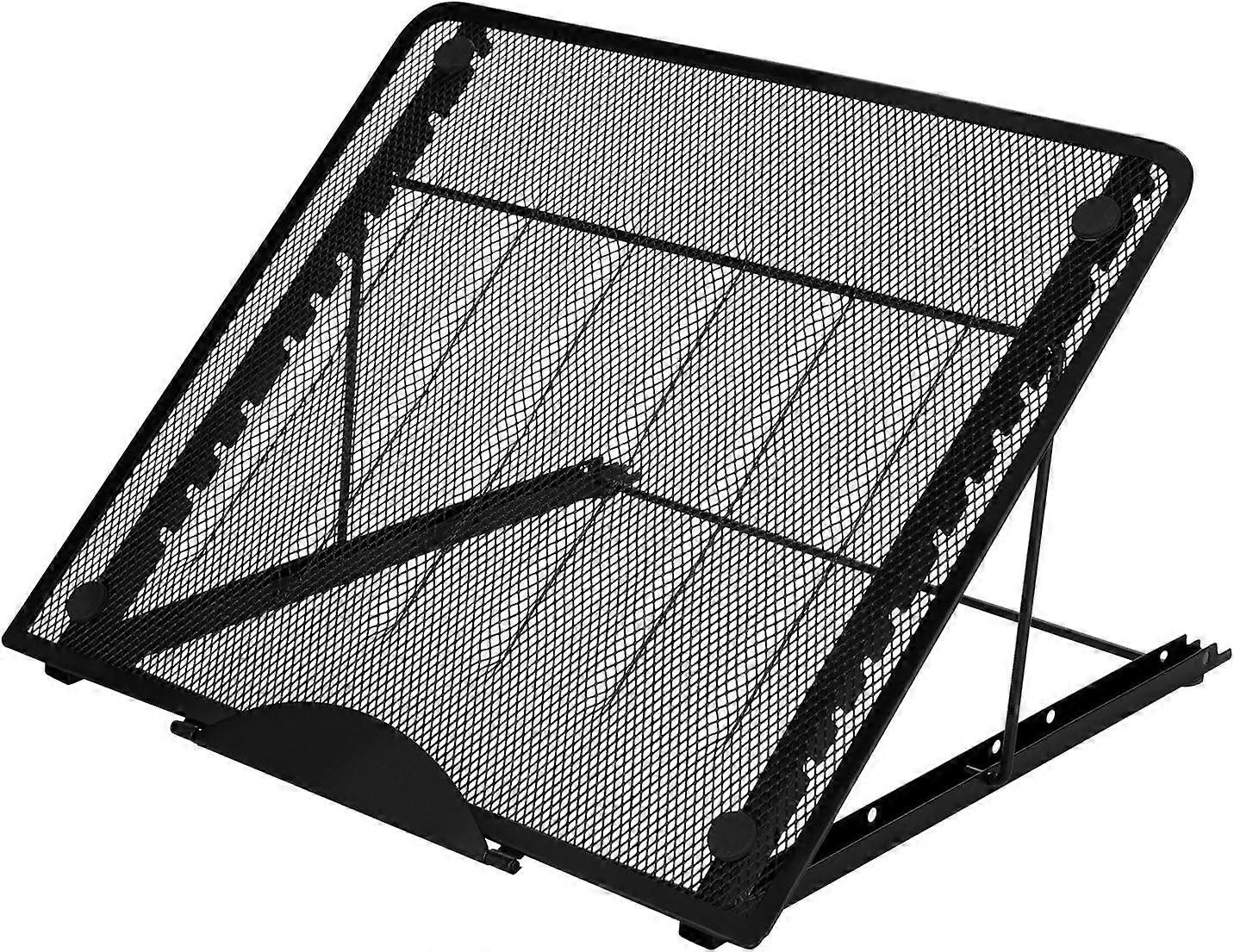 Adjustable Ventilated A3 Light Shelf Stand, 12 Tilt Points, Stand for Light Shelf and Laptops, with Non-Slip Support Feet