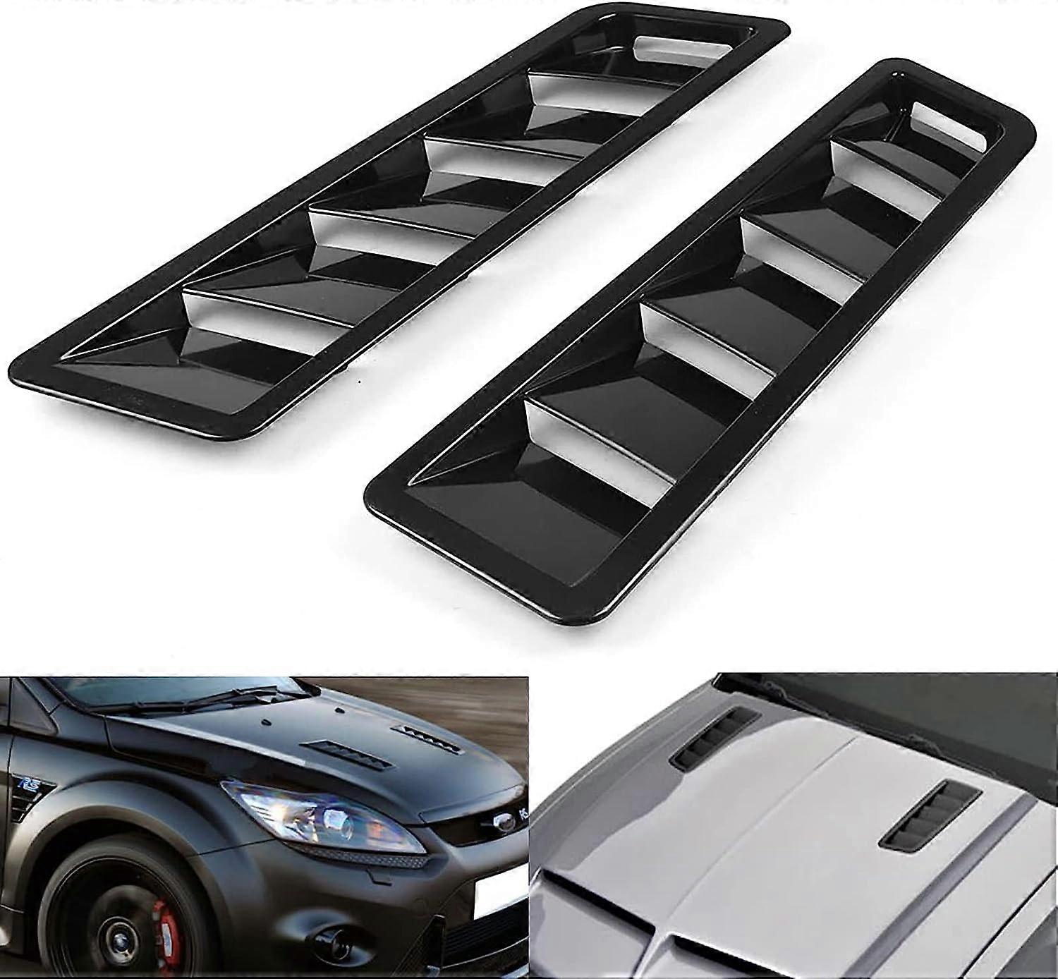 غطاء السيارة تنفيس كوات ملحقات سحب الهواء البارد فتحات تهوية كوة غطاء محرك السيارة فتحات غطاء المحرك مداخل الهواء المجارف الجانبية أغطية غطاء محرك السيارة ABS الزخرفية للسيارات