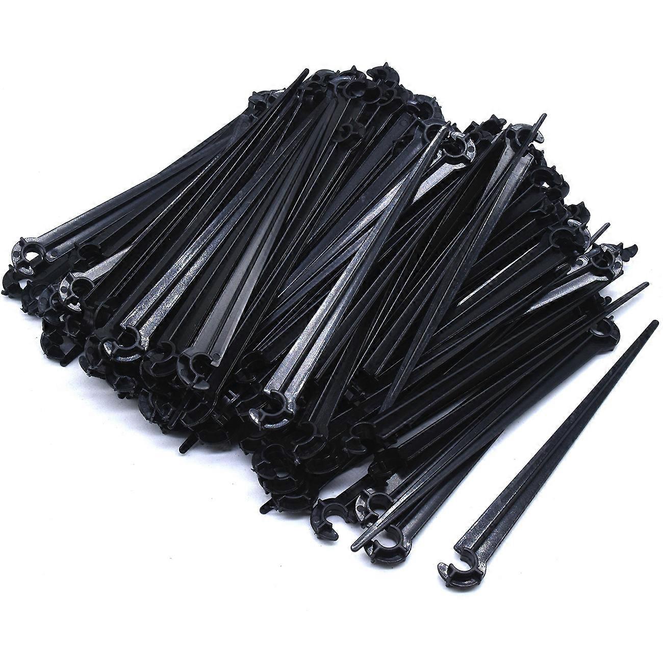 100 micro-spray drip irrigation accessories, ground plug 4/7mm capillary bracket, type-C bracket, garden bracket, p bracket