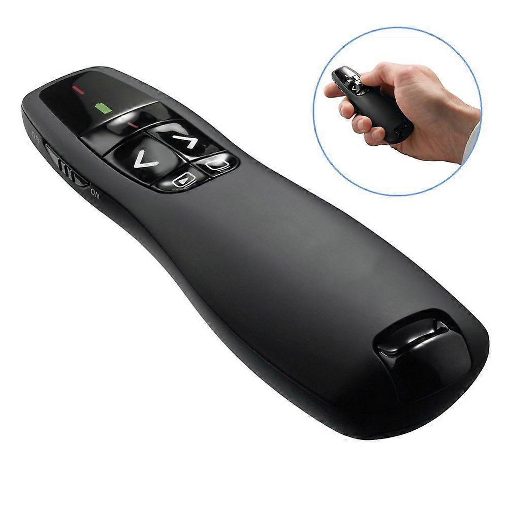 R400 Wireless RF Remote Wireless Receiver PPT Wire Presenter Red Laser Pen Pointer PPT Remote Control