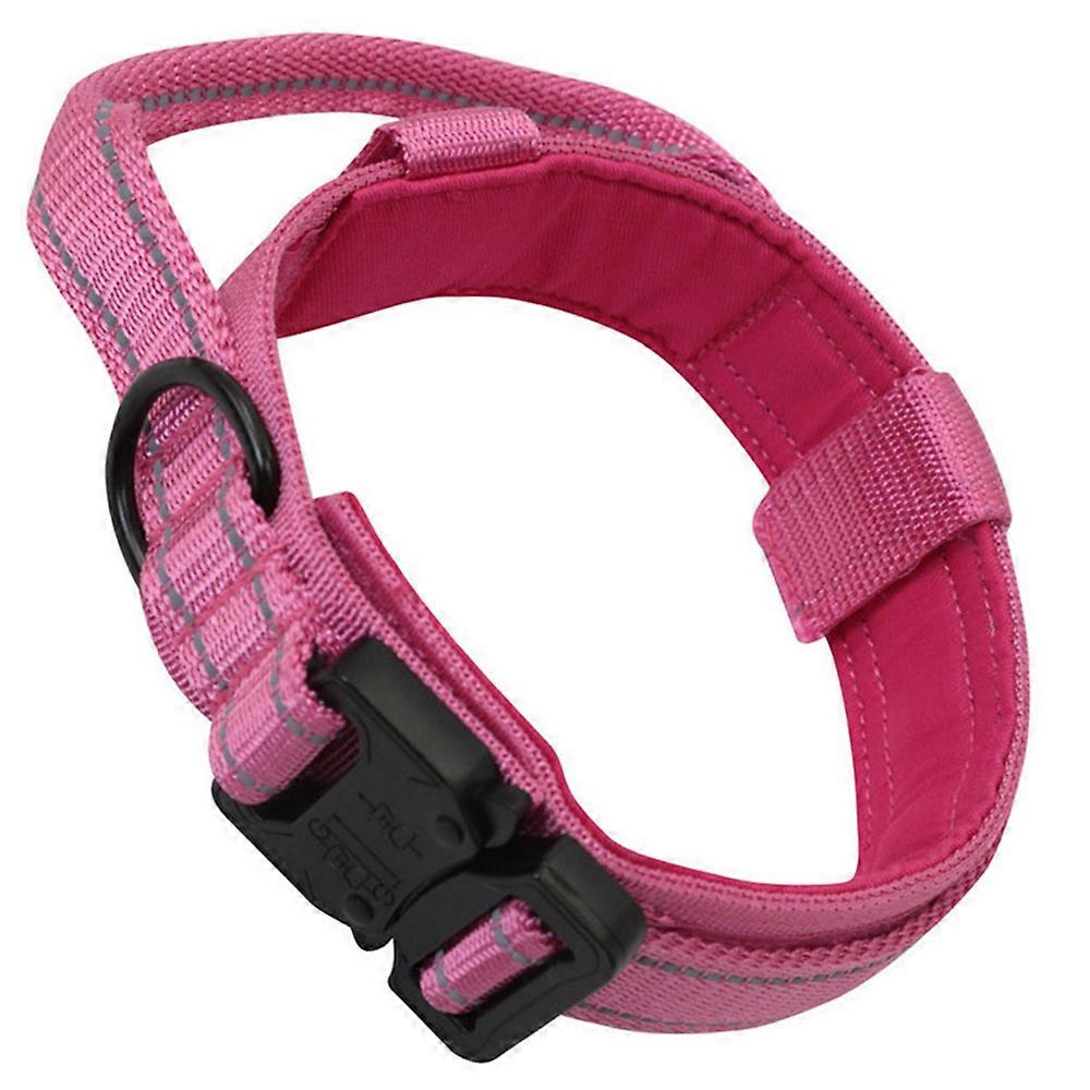 Military Dog Collar, Control Handle, Quick-Release