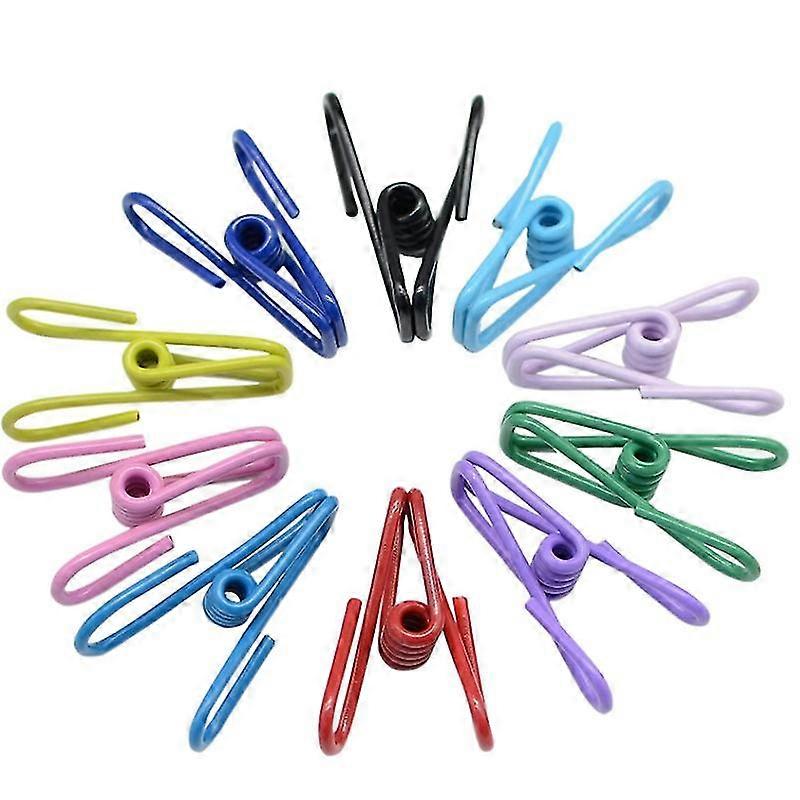 Various Colors Practical Clip Pvc Coating High Elasticity Good Durability