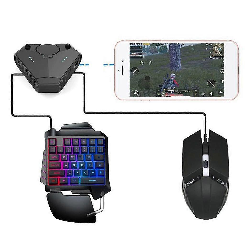 Gamepad Mobile for PUBG Controller Gaming Keyboard Mouse Converter Adapter