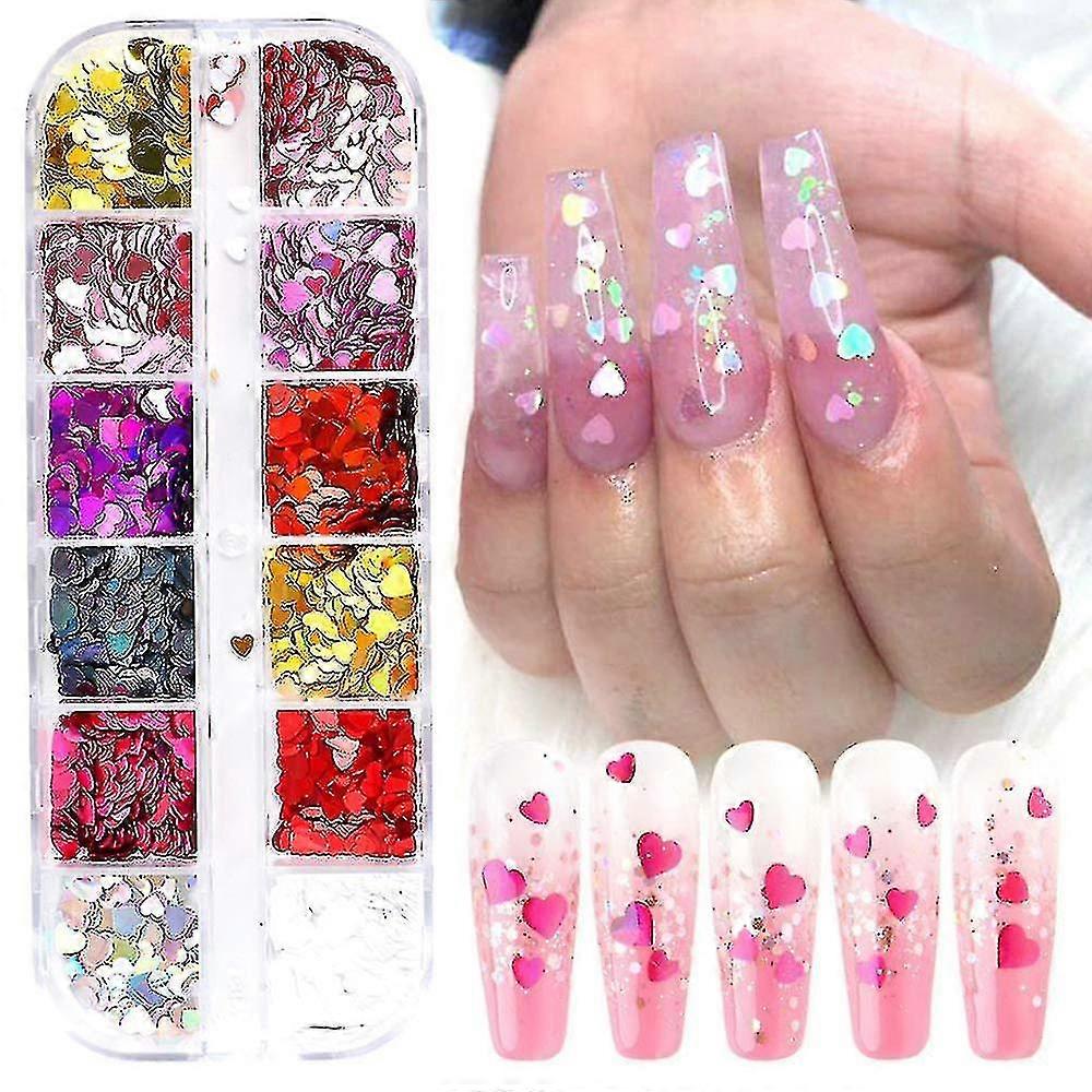 3d Glitter Sequins Day Art Stickers Decals Glitter Sequins__