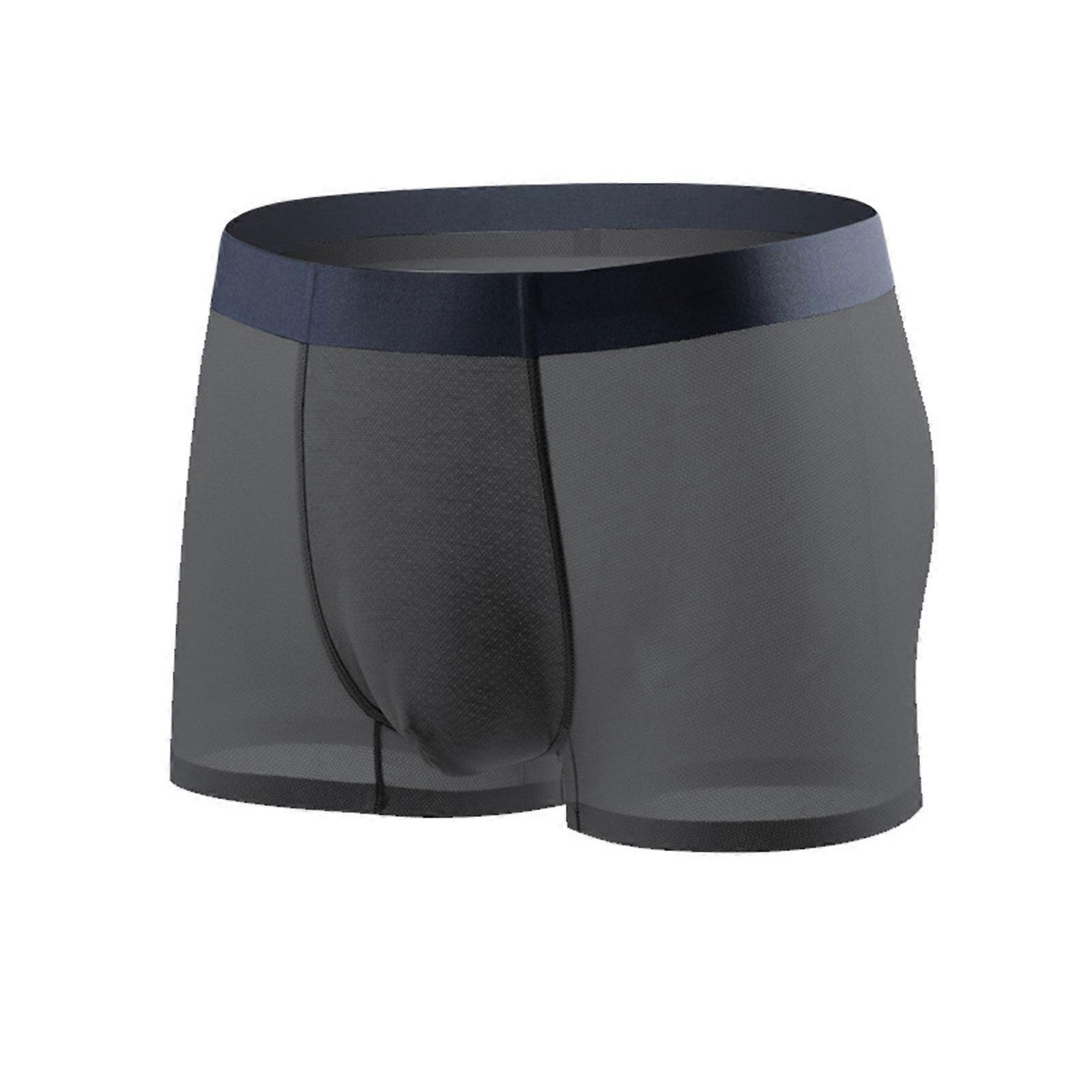 Herr 1Pack Boxerkalsonger Kort ben Underkläder Komfort Flex Midjeband Mjuk stretch