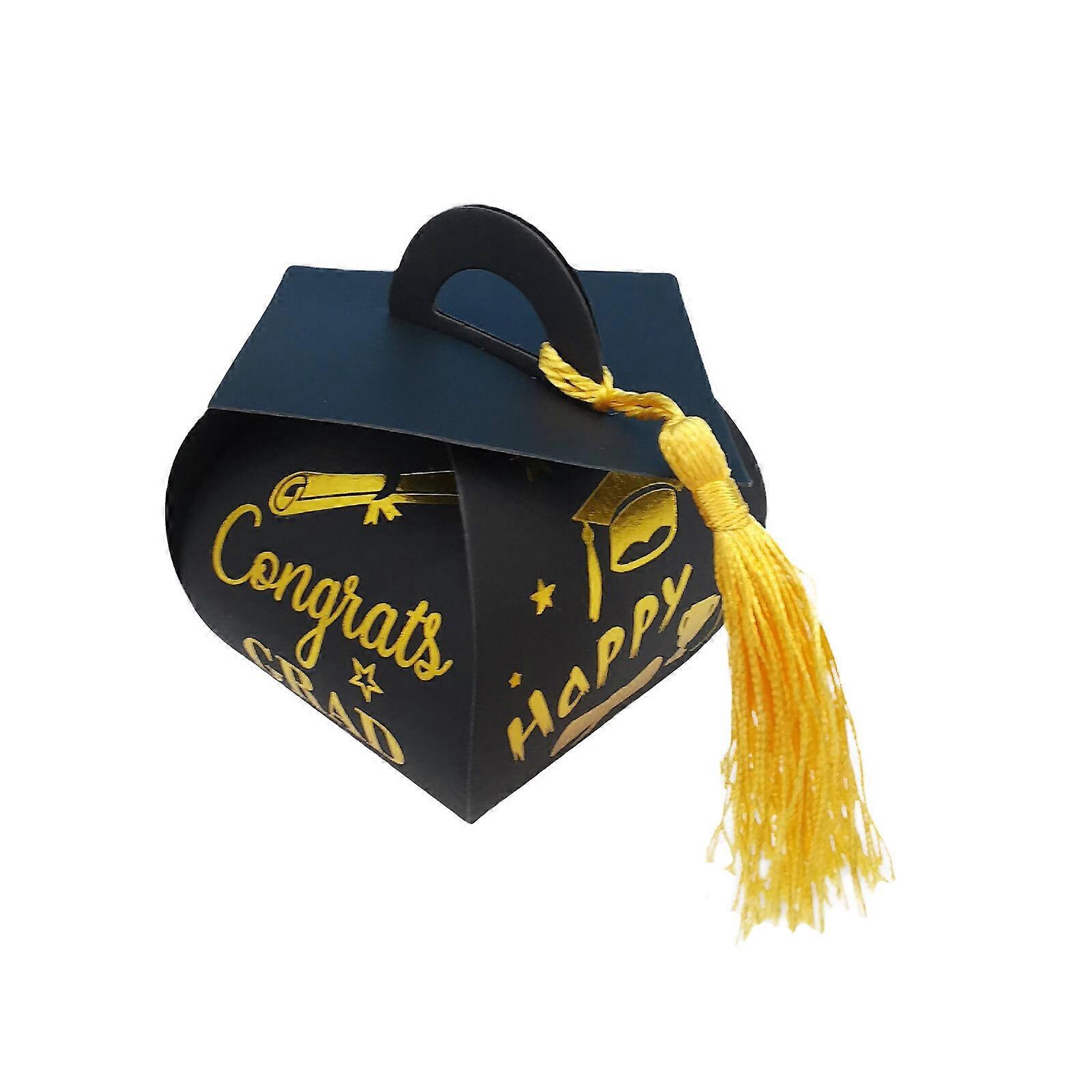 35%OFF HOTSELL Εποχή αποφοίτησης μικρό κουτί δώρου σκούρο μπλε καπέλο γιατρού δημιουργικό καπέλο γιατρού σχεδιασμό κουτί καραμελών