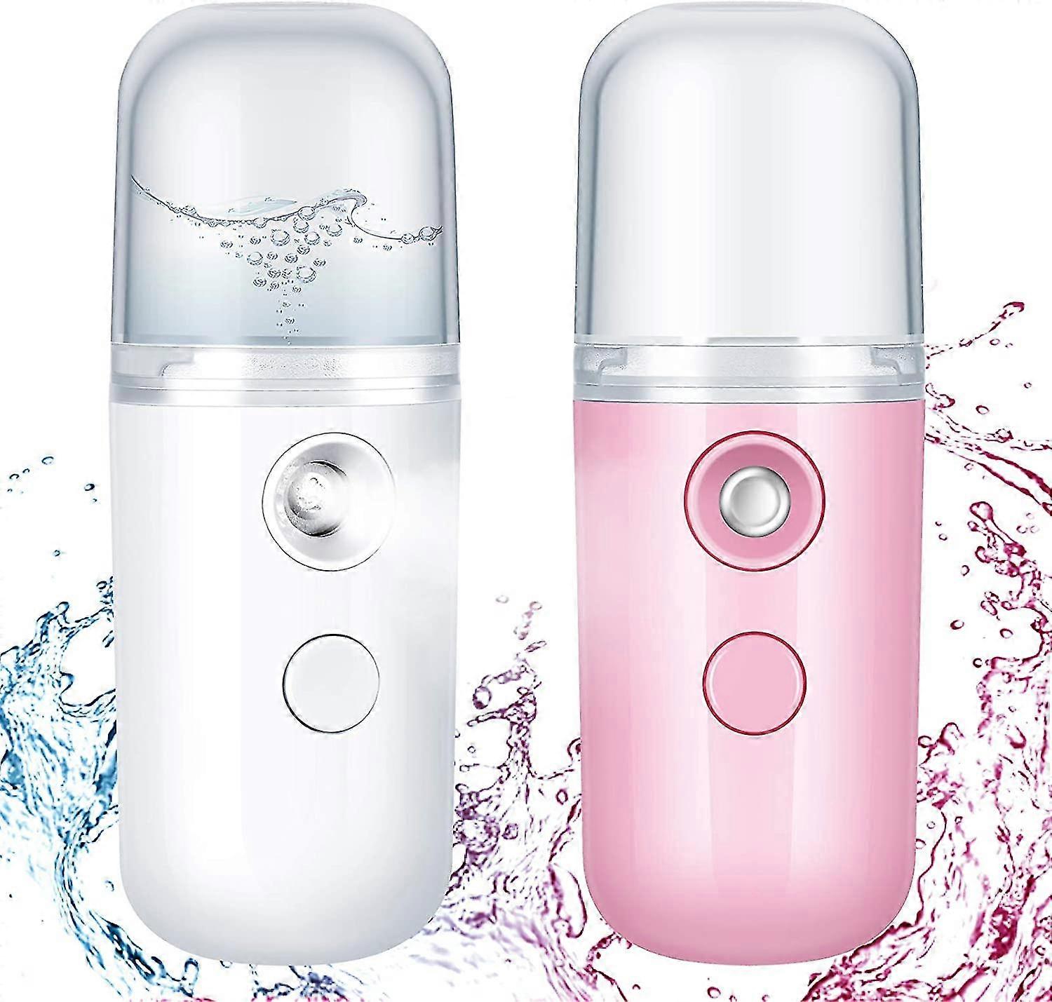 2 Pieces Handy Face Mist Sprayer, Moisturizing Mist Sprayer