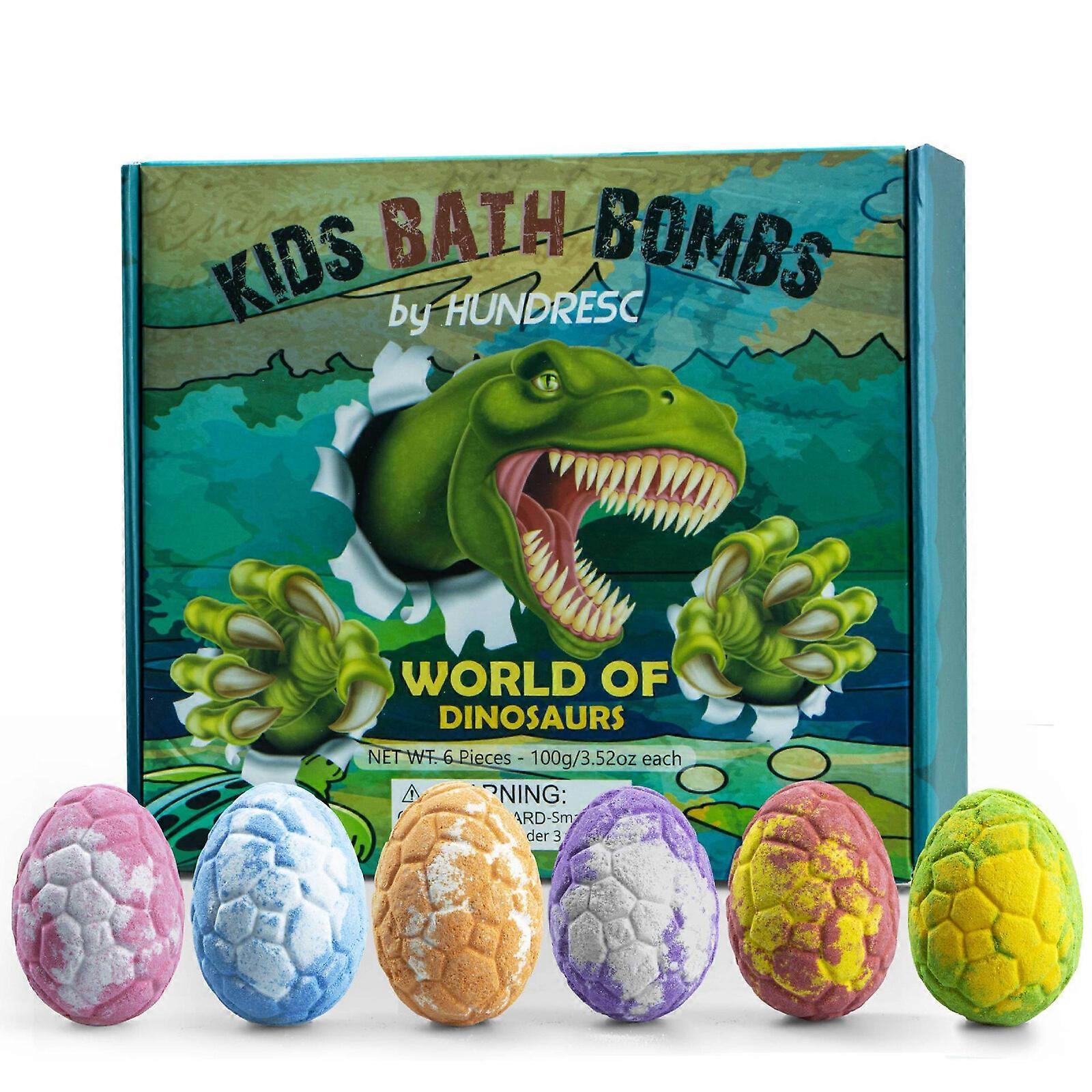 Bath Balls Dinosaur Gift For Kids Bathing 6pcs/box Easter 6pcs Toys