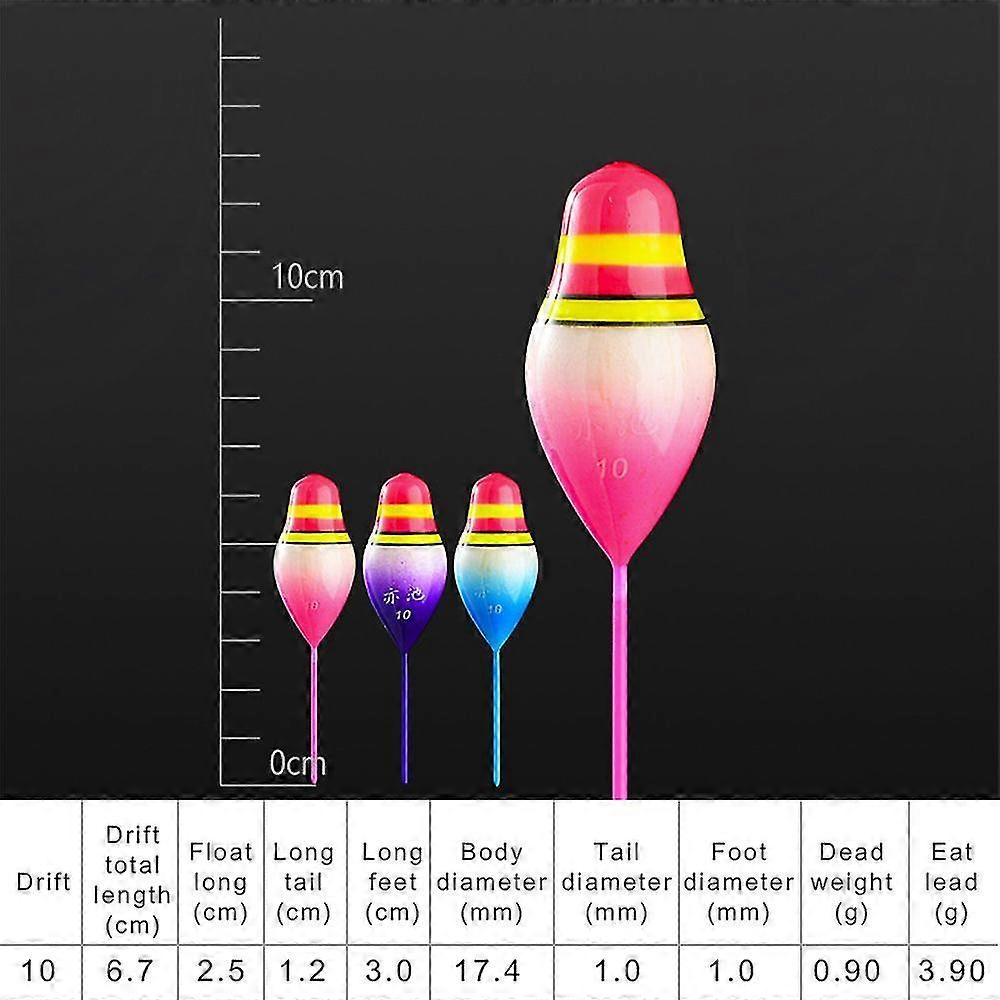 Fishing Floats Light Stick Floats Freshwater Floaters Shrimp Grouper Ice Fishing Lure Float Bobbers Fishing Bobbers Accessory
