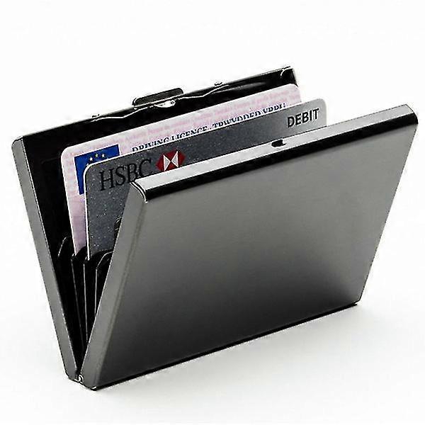 Anti-Scanning Metal Shell Ultra-Thin Rfid Blocking ID Card Holder Κάτοχος Πιστωτικής Κάρτας