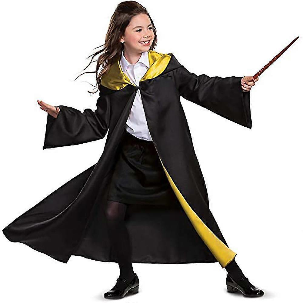 Harry Potter 7pc Set Magic Wizard Cosplay Fancy Dress Capa Disfraz