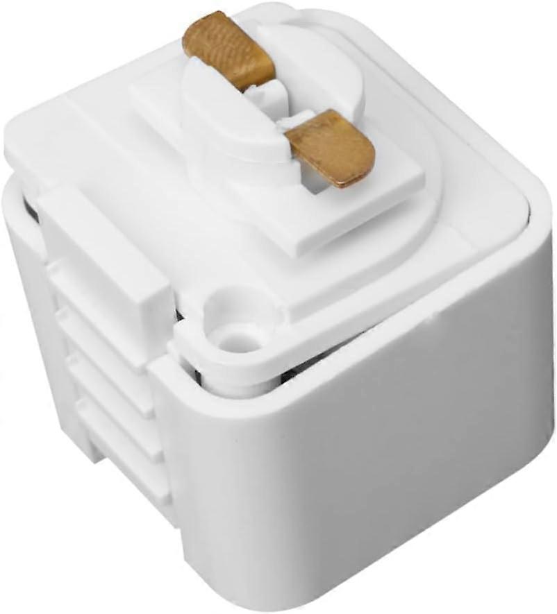 2 LED Track Rail Connector Track Connector,Track Lighting Accessories,for Strip Lights Track Lighting System White Adapter