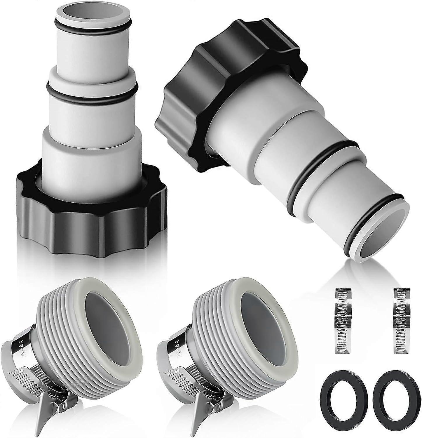 Pool Hose Adapter, Pool Adapter 32 to 38 mm, Adapter for Intex Pool, Pool Hose Accessories, Intex Pool Accessories, Hose Adapter, Pool Hose Connection