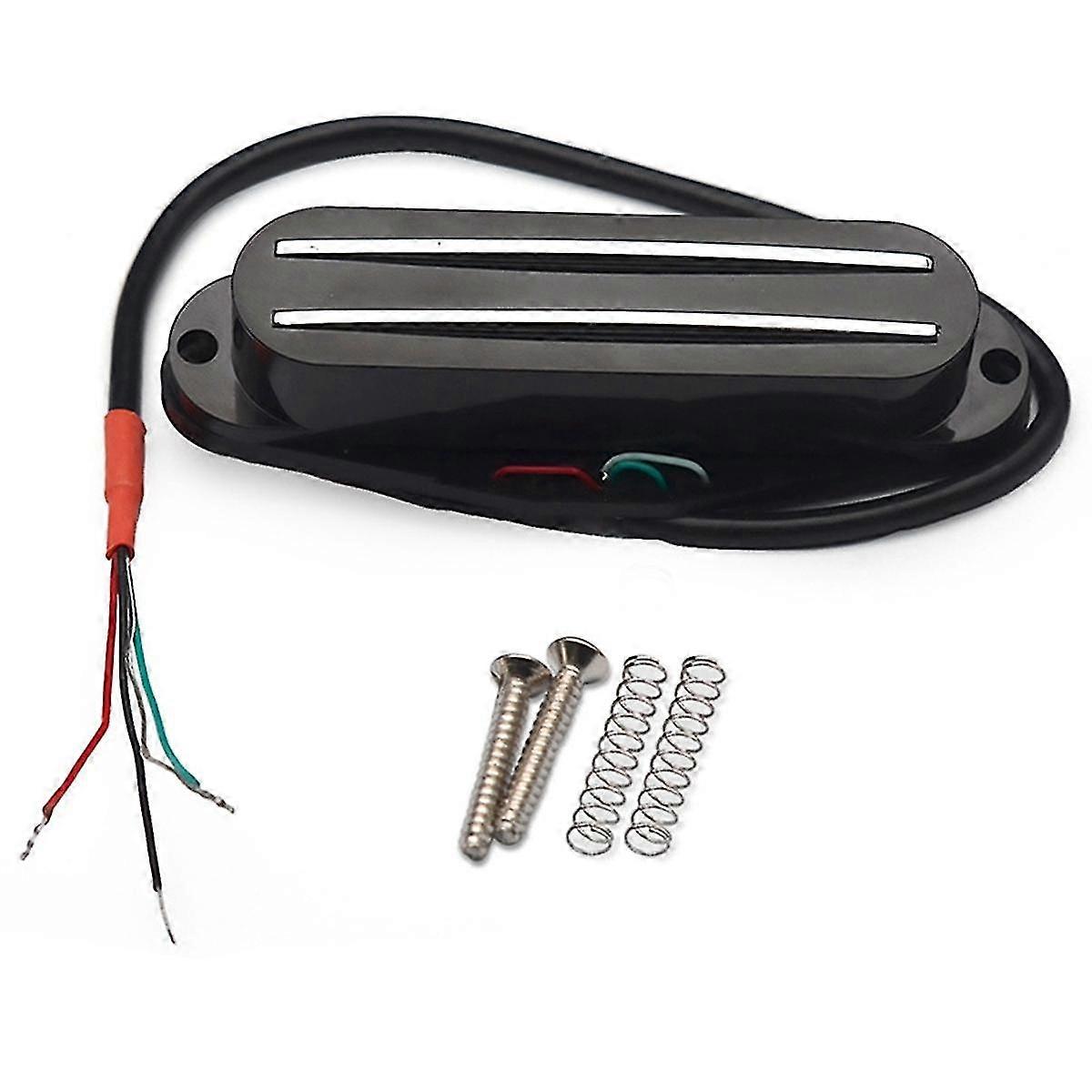 أسود Humbuckers لفائف واحدة بيك أب Humbuckers لبيك اب واحد حجم الغيتار الكهربائي