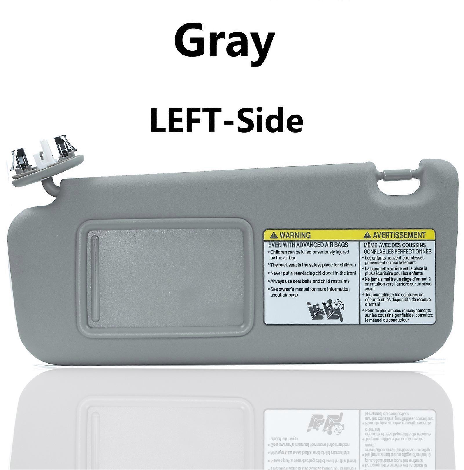 Car Left Right Side Sun Visor Block Shade Light For Toyota RAV4 2006 2007 2008 2009 2010 2011 2012 Auto parts Beige Gray Driver