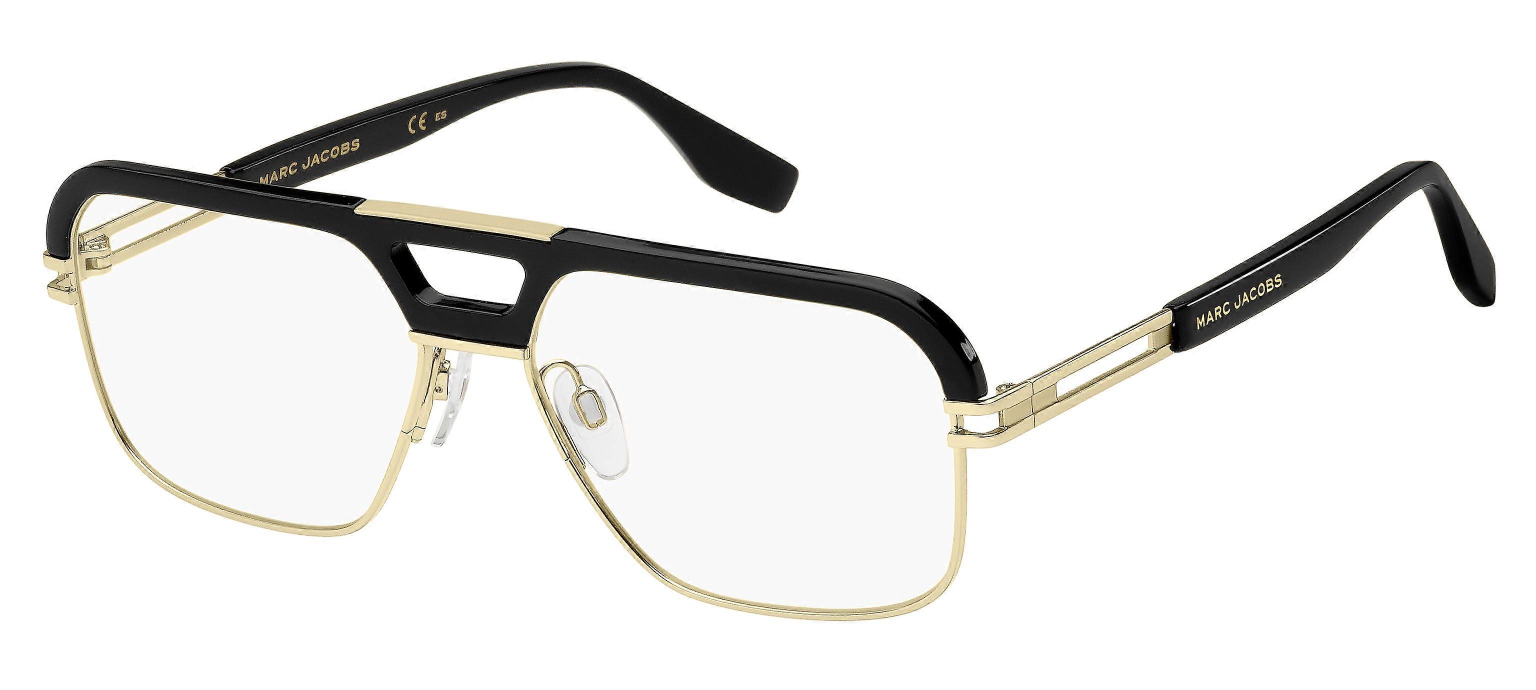 Eyewear Frames MARC JACOBS MARC 677 RHL GOLD BLACK 2 58/16/145 MAN