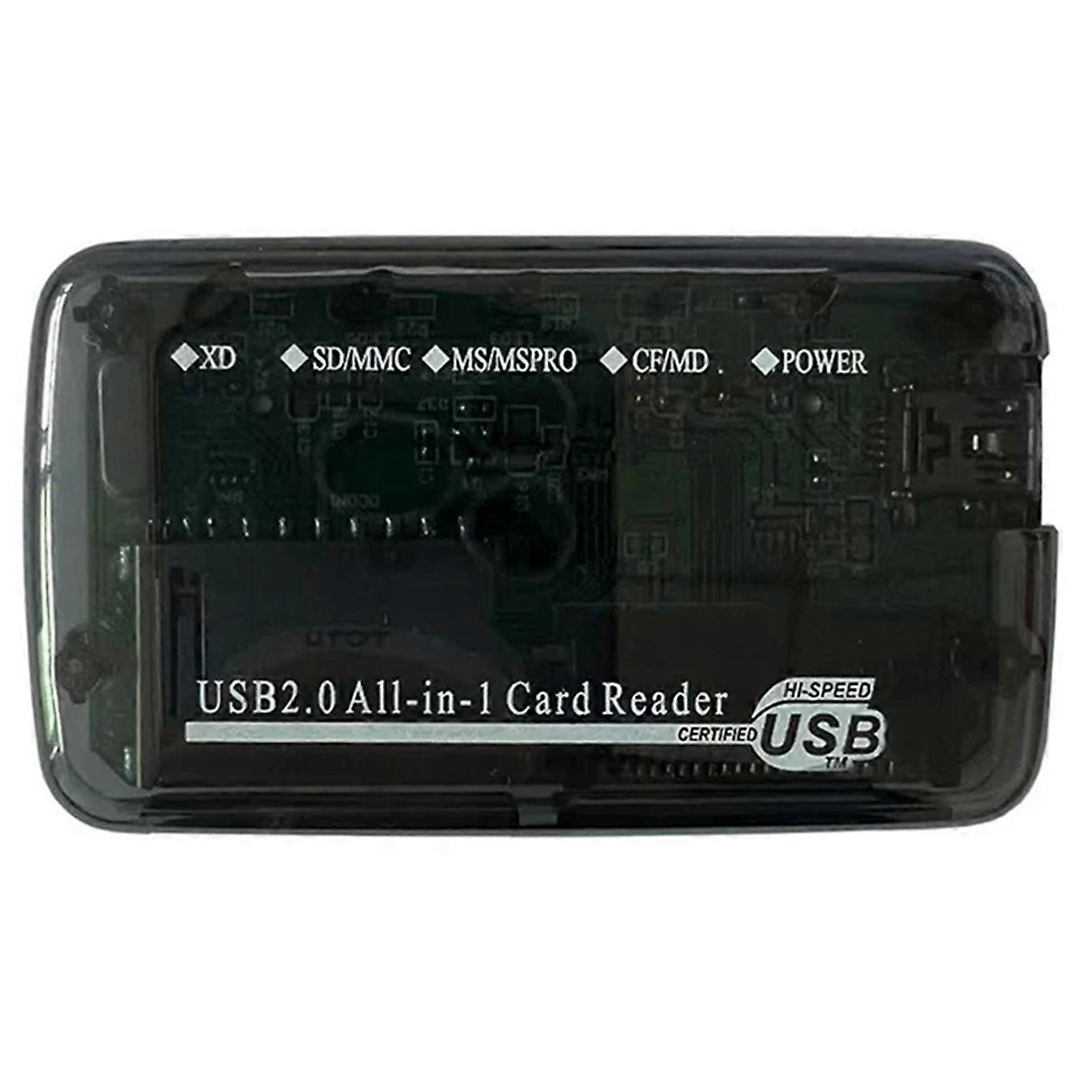USB 2.0 Card Reader Dongle MS TF M2 XD SD Memory Card Writer 480Mbps View Data Transfer Adapter Plu