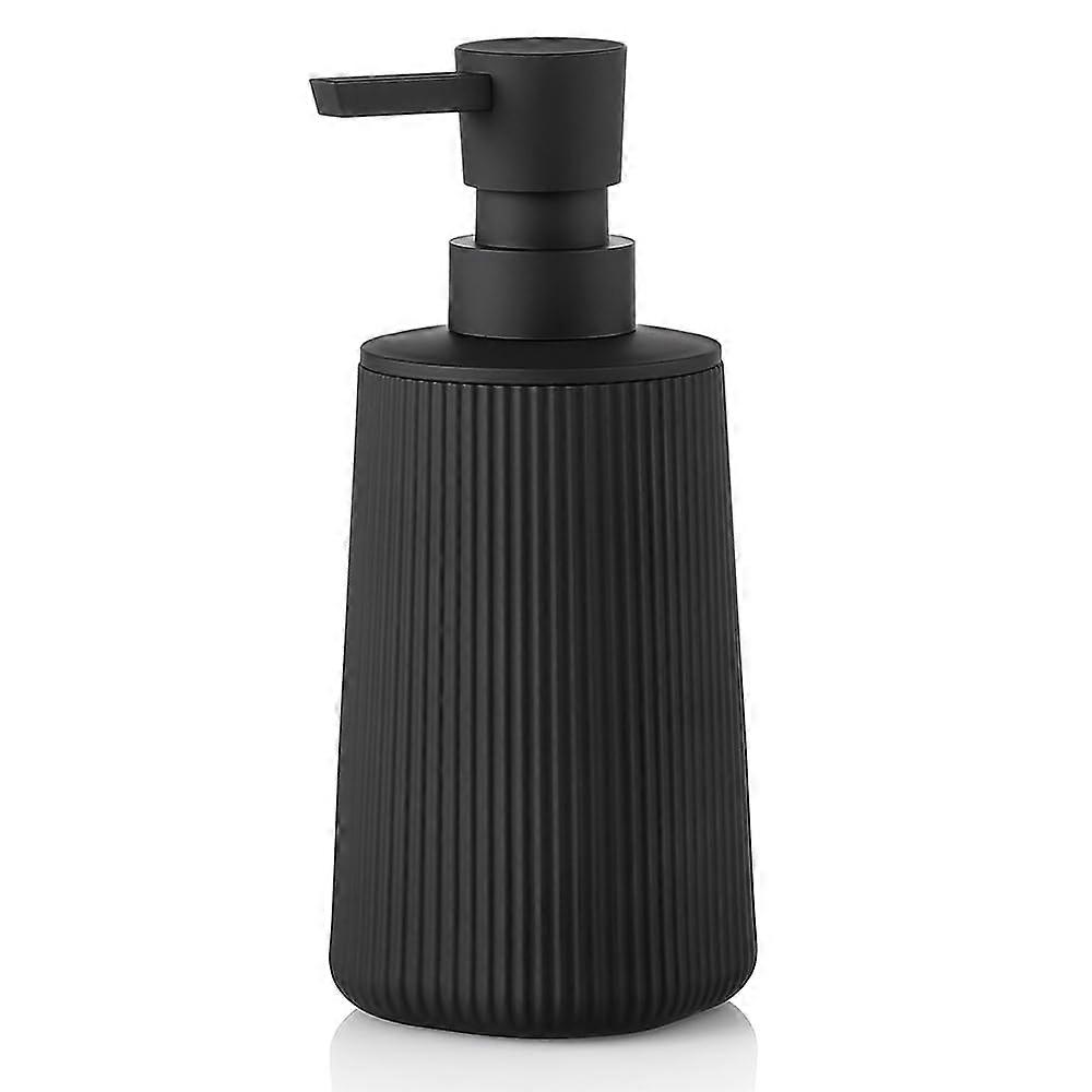 Small Matte Black Soap Dispenser for Bathroom and Kitchen