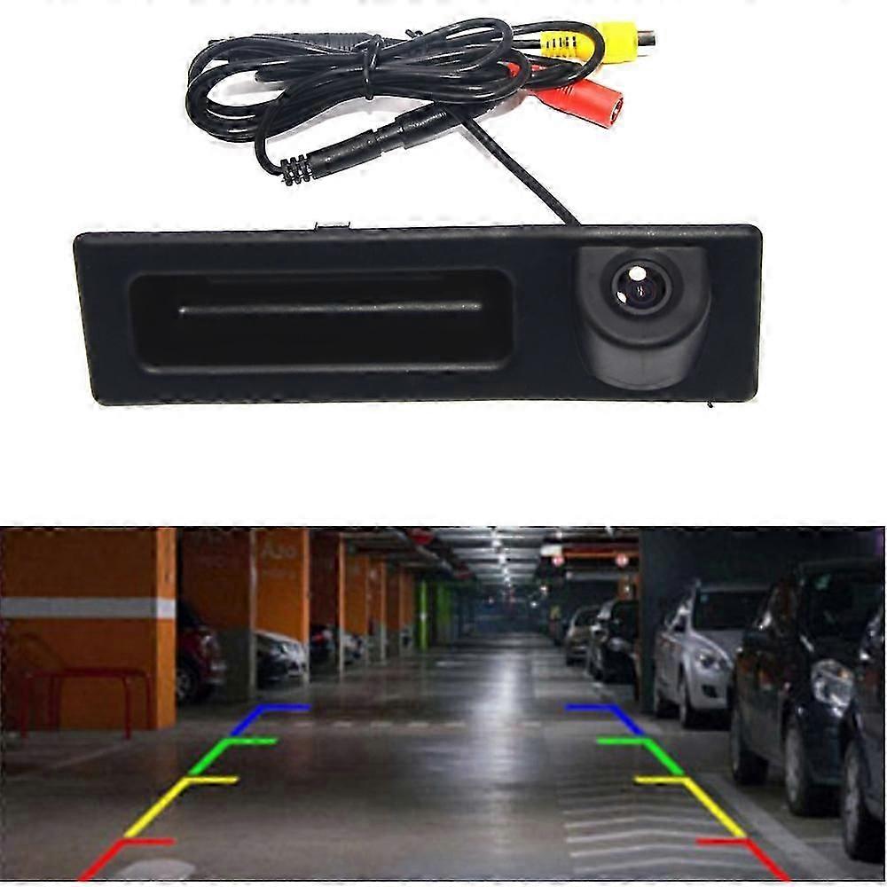Trunk Handle Car Rear View Camera Auto Parking for BMW 5 series F10 F11/ 3 series F30 F31 F32/X3 F25/X4 F26/X5 F15/X6 F16