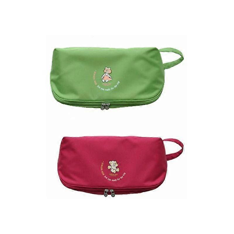 Portable Underwear Storage Bag with Support Feature