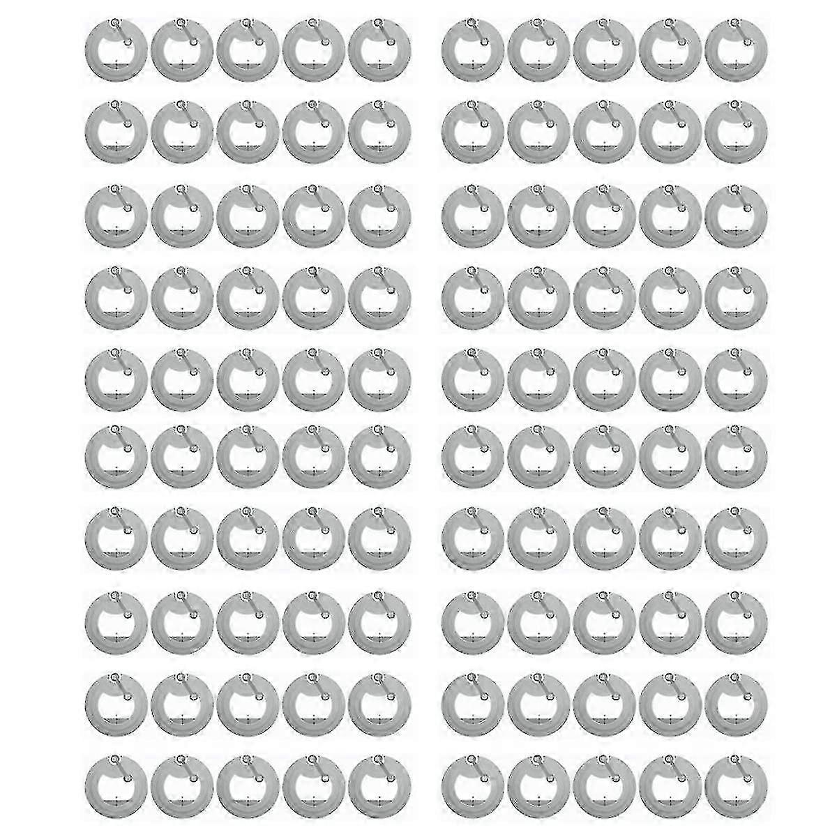 100Pcs NFC Ntag213 Nfc Label Sticker 13.56MHz ISO14443A 213 Sticker Universal Lable for ALL NFC Ena