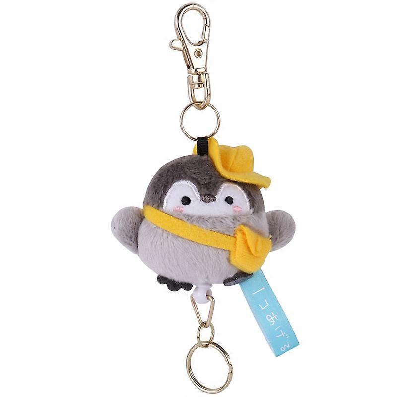 Cute Penguin Plush Keychain for Women