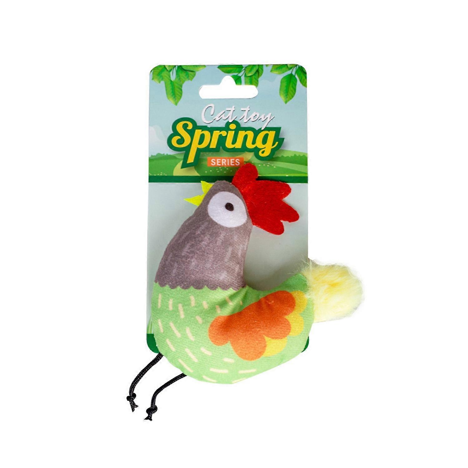 Interactive Catnip Plush Toy Enhance Bonding Reduce Furniture Damage Durable Bite-resistant Toy for