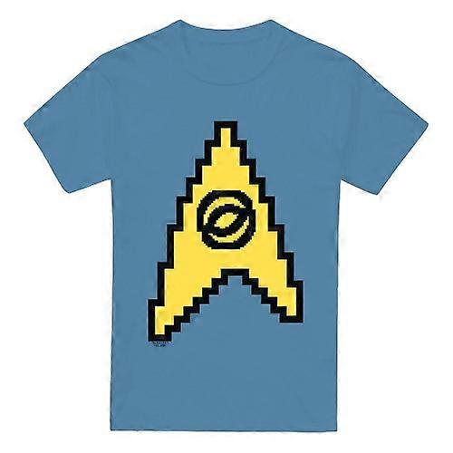 Star Trek Mens Science 8-Bit T-Shirt