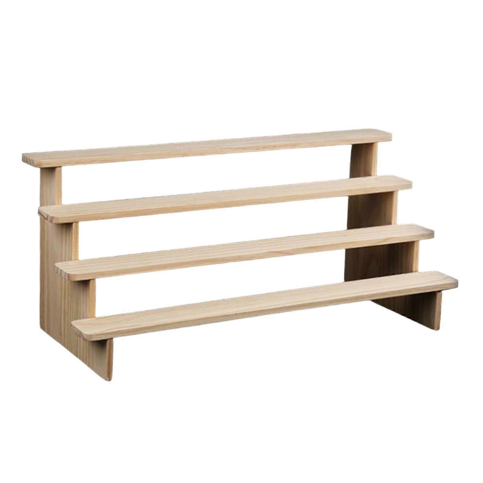 Wooden Display Riser Stand Countertop Display Shelf,Storage Rack,Cupcake Riser