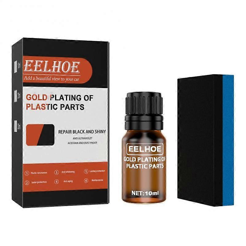 EELHOE Car Plastic Crystal Plating Liquid Car Dashboard Interior Plastic Refurbishment