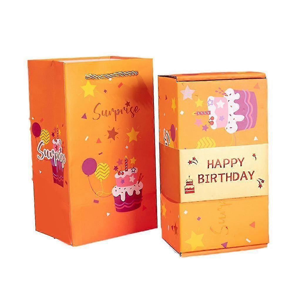 Fun Surprise Gift Box Romantic Bouncing Box Birthday Gift for Adults Children,Folding Surprise Exploding Box for Christm