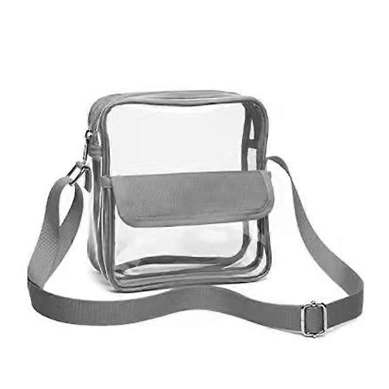 クリア財布、スタジアム認定クロスボディバッグ、女性用クリアコンサートバッグ