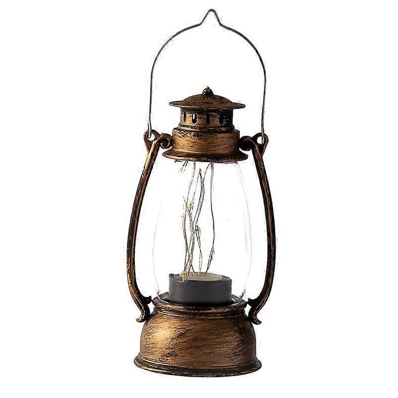 Good Waterdrop Wick Portable Warm Light for Home Home Decoration Electronic Candle Lamp Handle Retro Design Electronic Candle LED Lantern Light