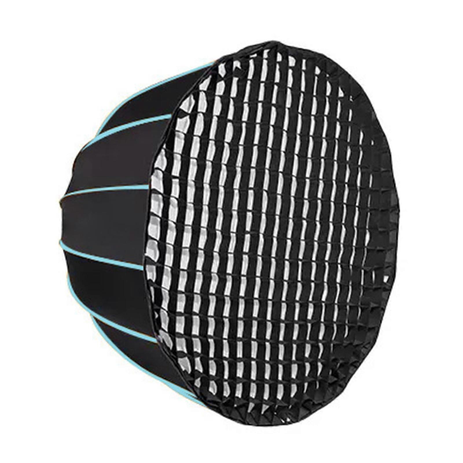 Professional Deeply Parabolic Softbox 60cm With Honeycombs Grid For Enhances Photography Lighting Quick Release Mount