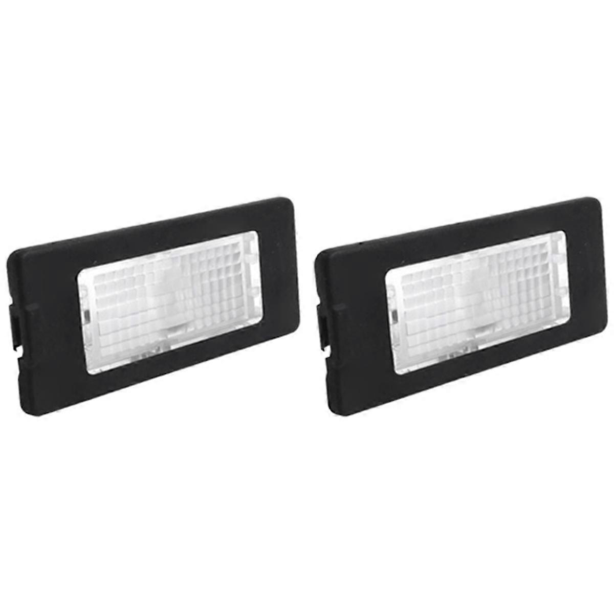 2pcs Halogen License Plate Lighting for B6 B7 MK6