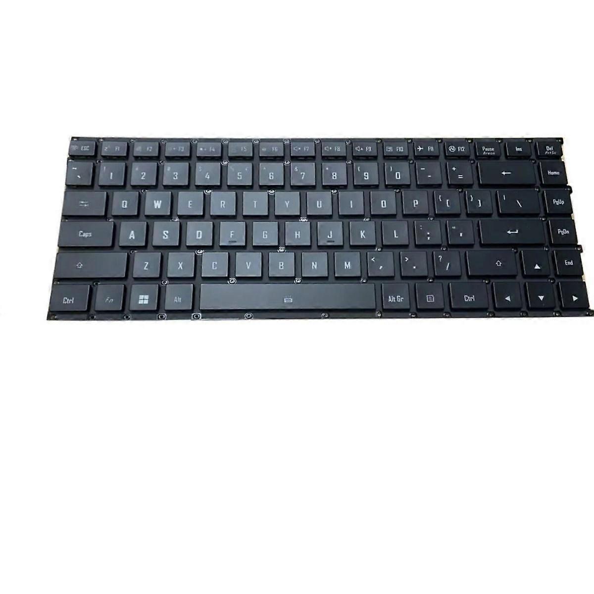 Laptop No Backlit Keyboard For Gigabyte For AERO 16 OLED BSF BKF English US Black No Frame New