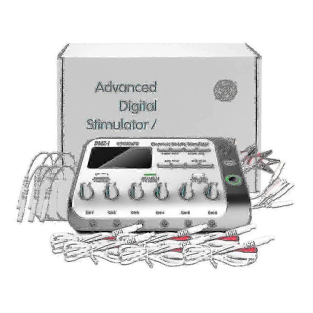 מגרה שרירים חשמלי פיזיותרפיה Masajeador 6 ערוץ פלט עשרות מעסה טניס Electroestimulador שרירי