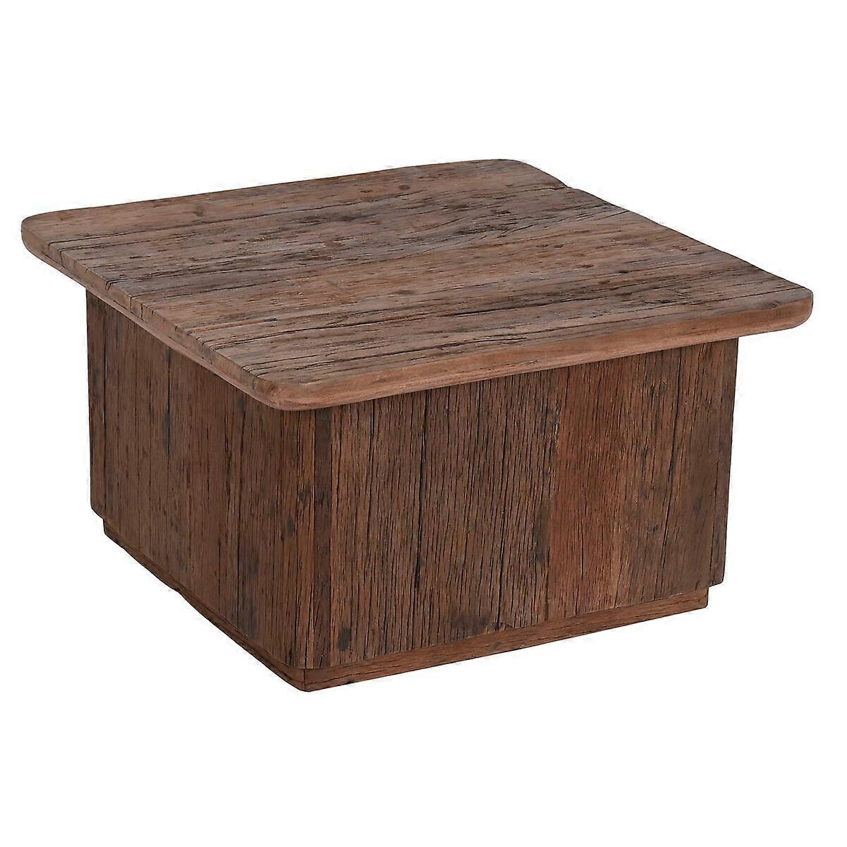 Centre Table Home ESPRIT Brown Wood 70 x 70 x 39 cm