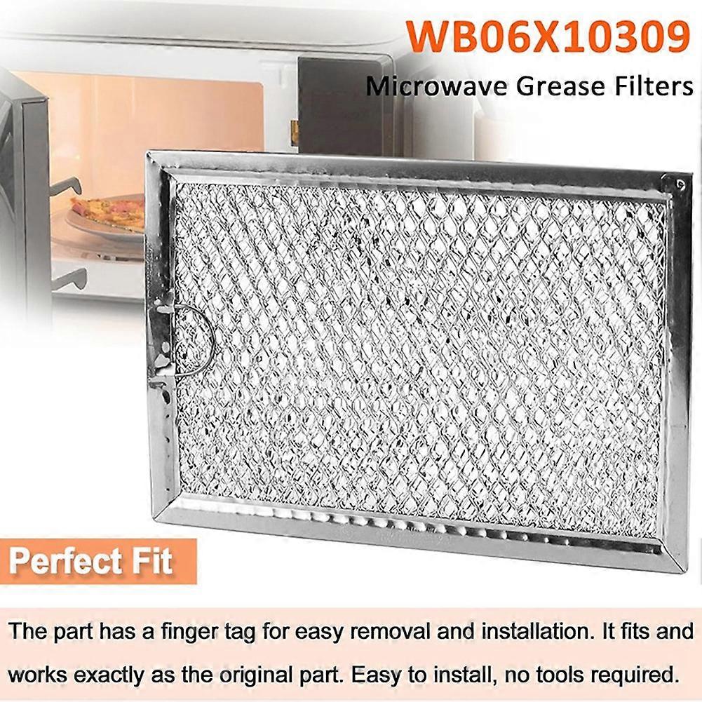 4PCS Microwave Filter Replacement for WB06X10309/ WB06X10359 Microwave Vent Filter Icrowave Grease F