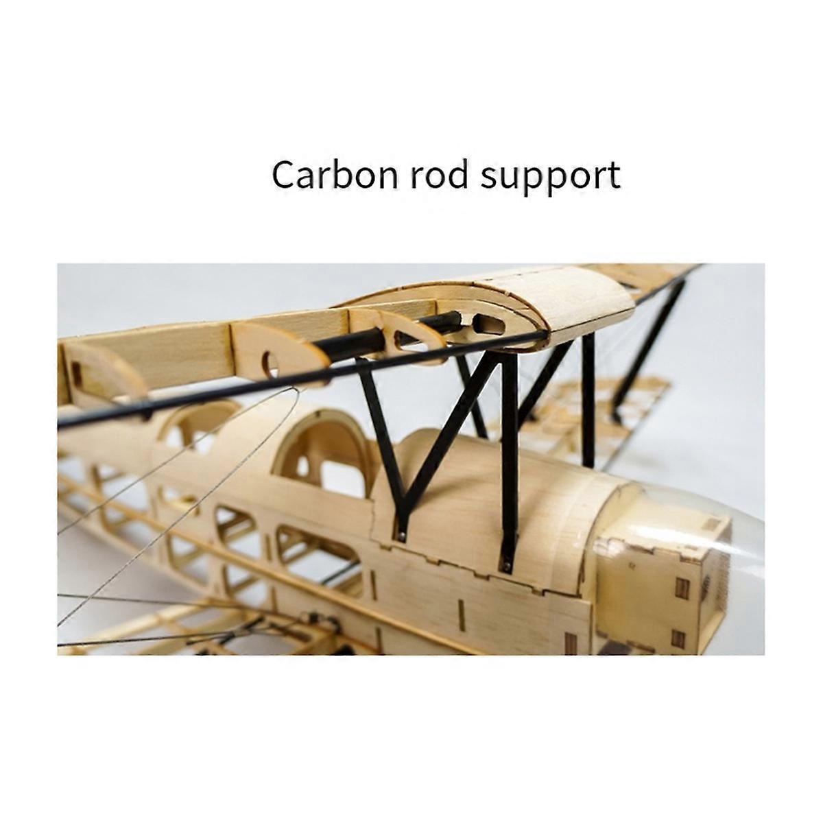 RC Airplanes Model Scale 980mm Mini Wood Building Kit Aircraft Toy