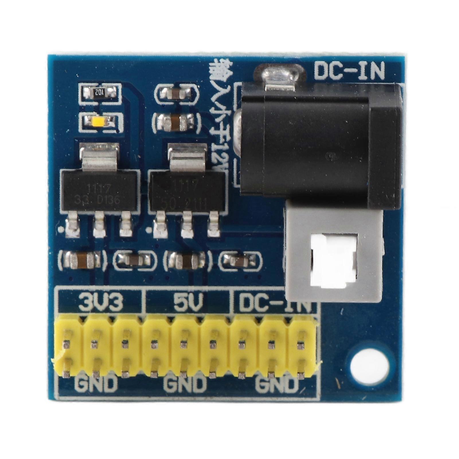 5 Pcs Power Supply Module 12VDC Input 3.3/5/12VDC Output Voltage Conversion Module