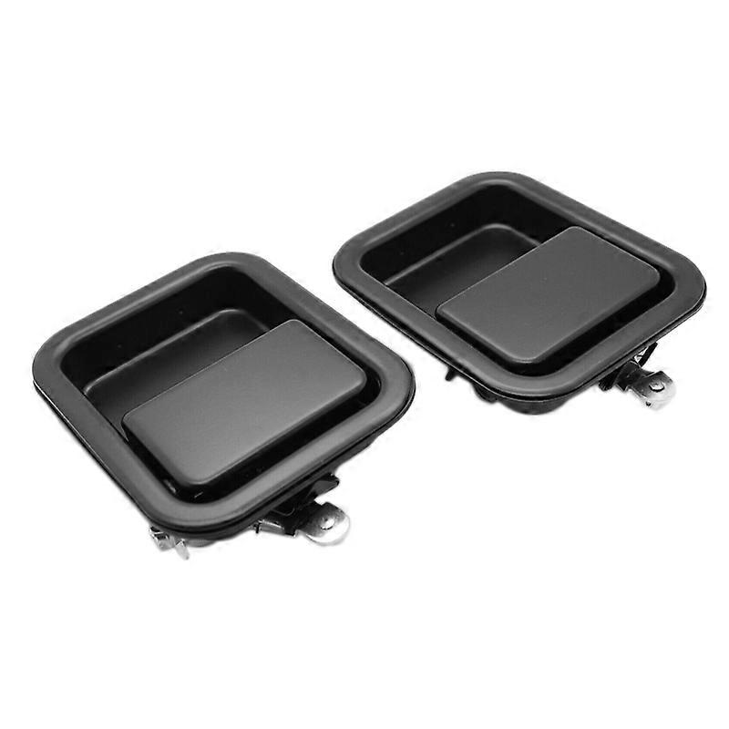 Metal Front Exterior Door Handle Set Full Door Type for Wrangler
