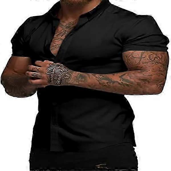 "Slim Fit Kurzarmhemd für Herren"