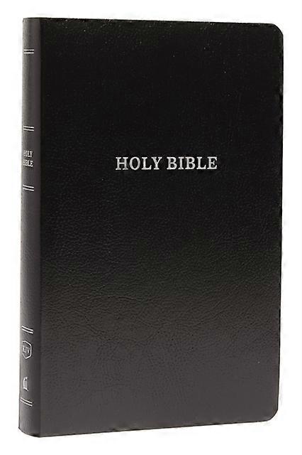 KJV תנ"ך קדוש מתנה ופרס הדפס נוחות באות אדומה בצבע שחור, קינג ג'ה מאת זונדרבן בכריכה רכה