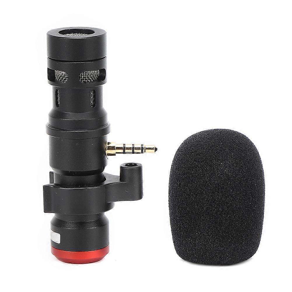 YELANGU MIC06 Mobile Microphone Mini Microphone Smartphone Studio Interview Recording Mic