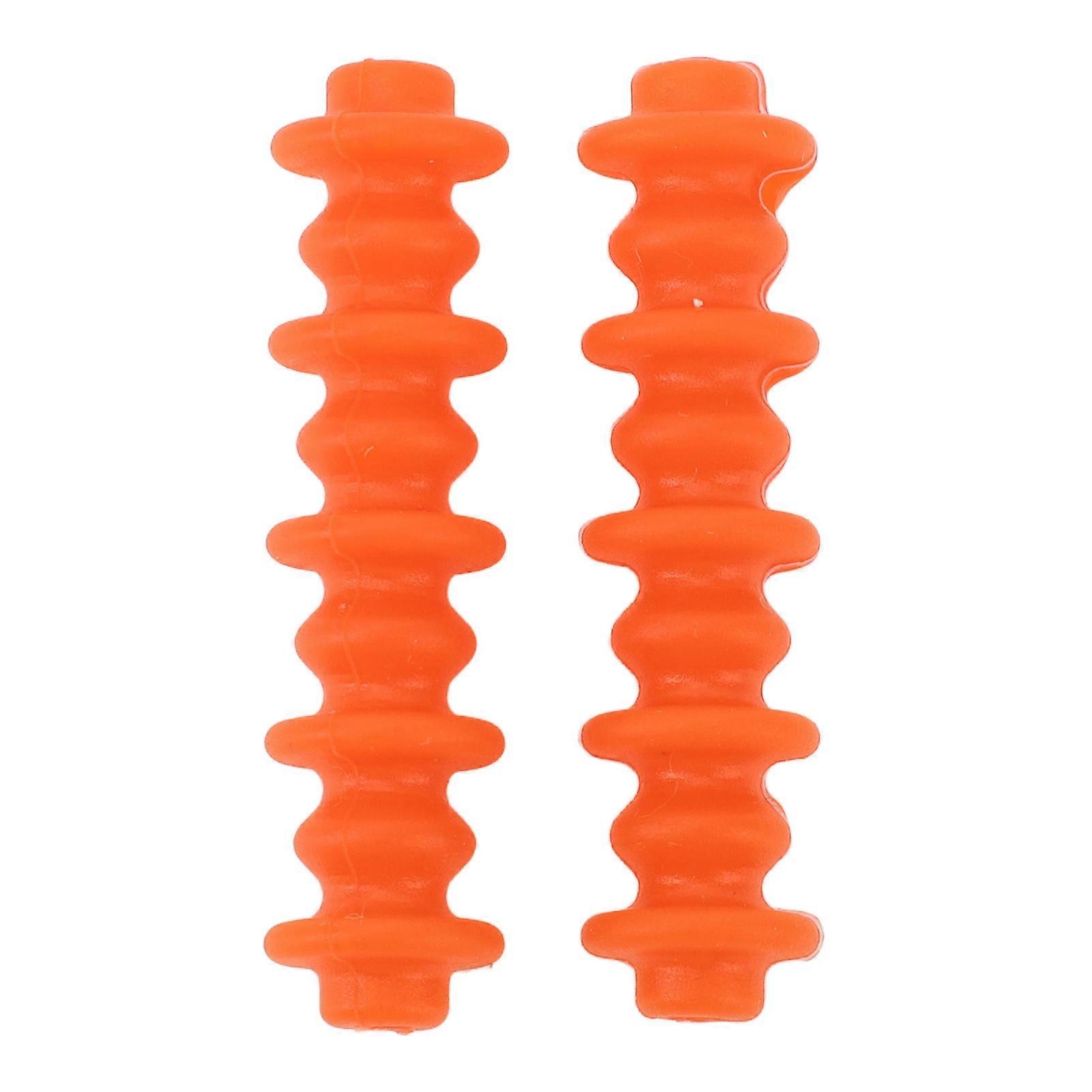 Shock Absorber Rubber Effective Widely Applicable Bow String Damper for Compound Bow Orange