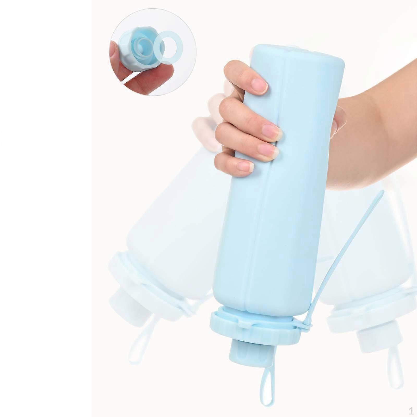 Foldable Water Bottle Silicone Leakproof Flask Reusable Portable Drinking Sports