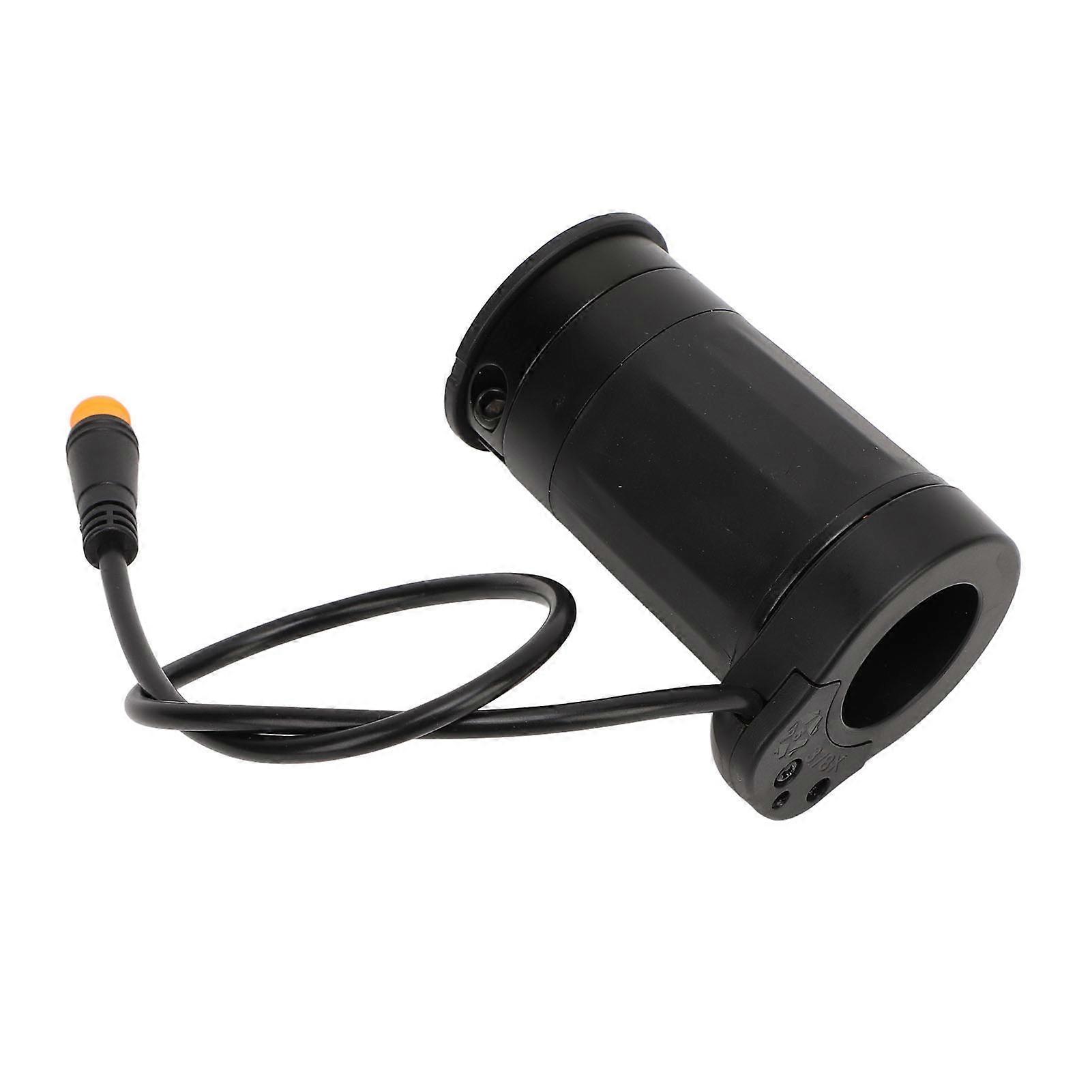 378X Sykkelgrep Half Twist Vanntett Kobling 12-72V Presis Kontroll Elektrisk Sykkel Gasspedal Håndtak