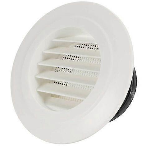 75mm Ventilation Vent with Protective Grille - ABS (75mm)